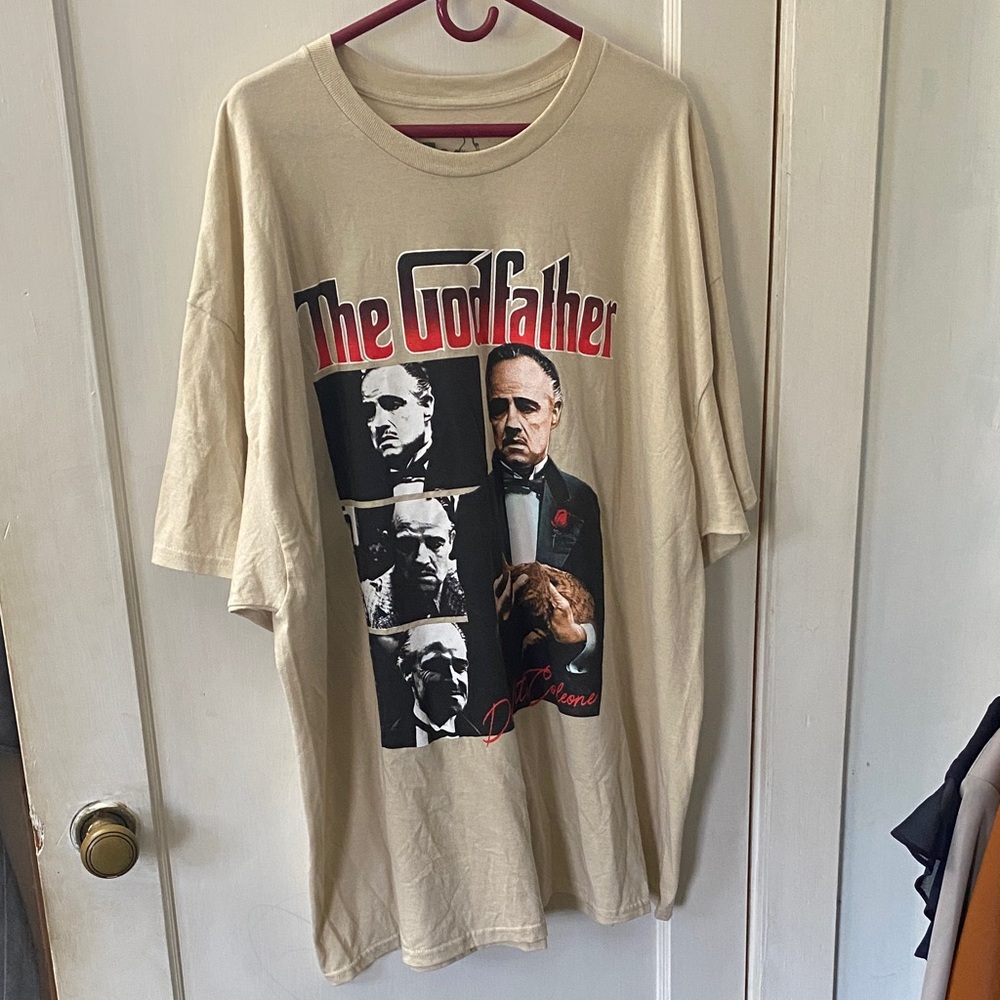 The Godfather Graphic Tee - Beige
